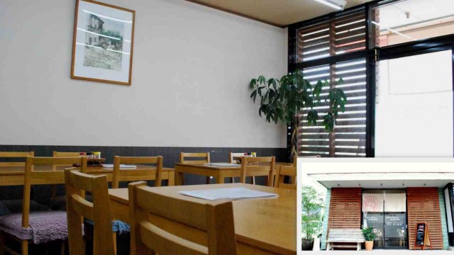 かわいらしい内装で、落ち着ける店内