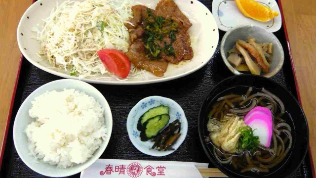 男性にはがっつりメニューがオススメ！