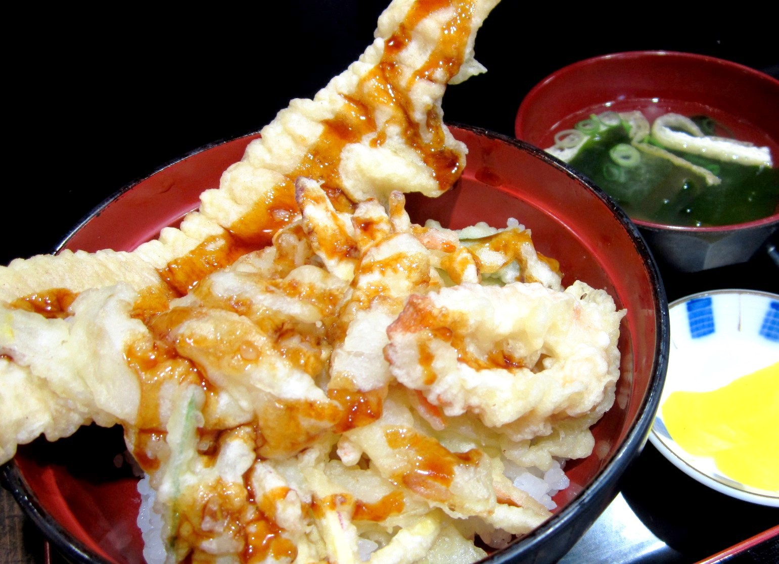 あなご天丼