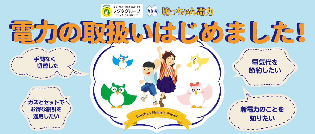 坊ちゃん電力